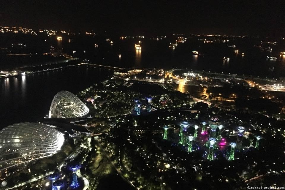 シンガポールの夜景絶景写真 死ぬまでに行きたい 世界の絶景