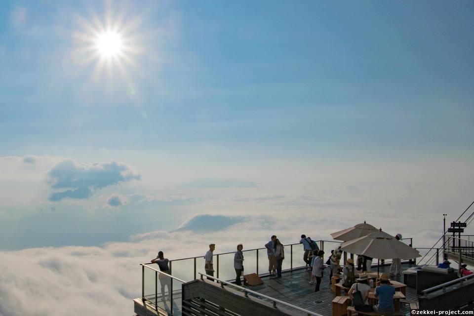 Sora Terraceの雲海と青空 死ぬまでに行きたい 世界の絶景