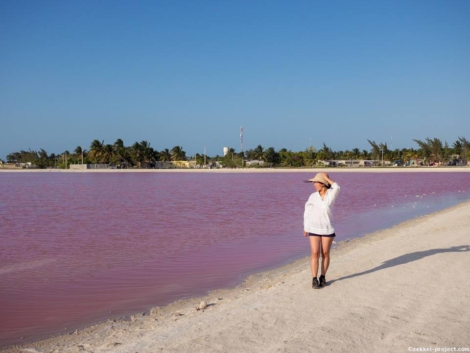 メキシコ ピンクレイク 死ぬまでに行きたい 世界の絶景