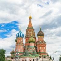 おもちゃのようにカラフルなロシアの 聖ワシリイ大聖堂 死ぬまでに行きたい 世界の絶景