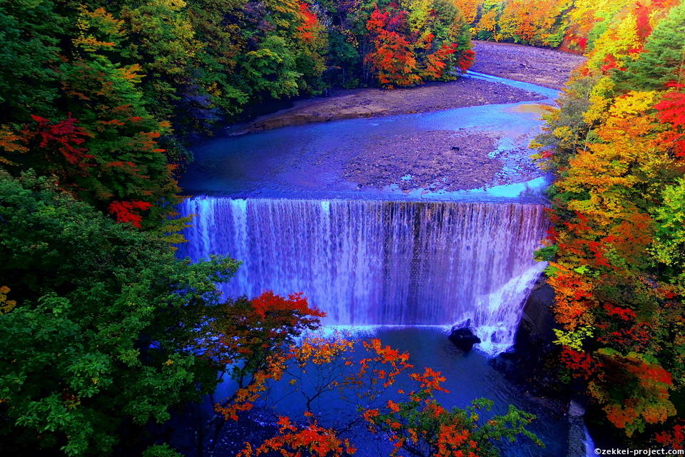 長野じゃないですよ 松川渓谷 森の大橋 死ぬまでに行きたい 世界の絶景