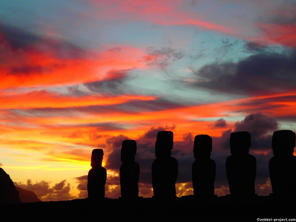 燃えるような朝焼け 死ぬまでに行きたい 世界の絶景