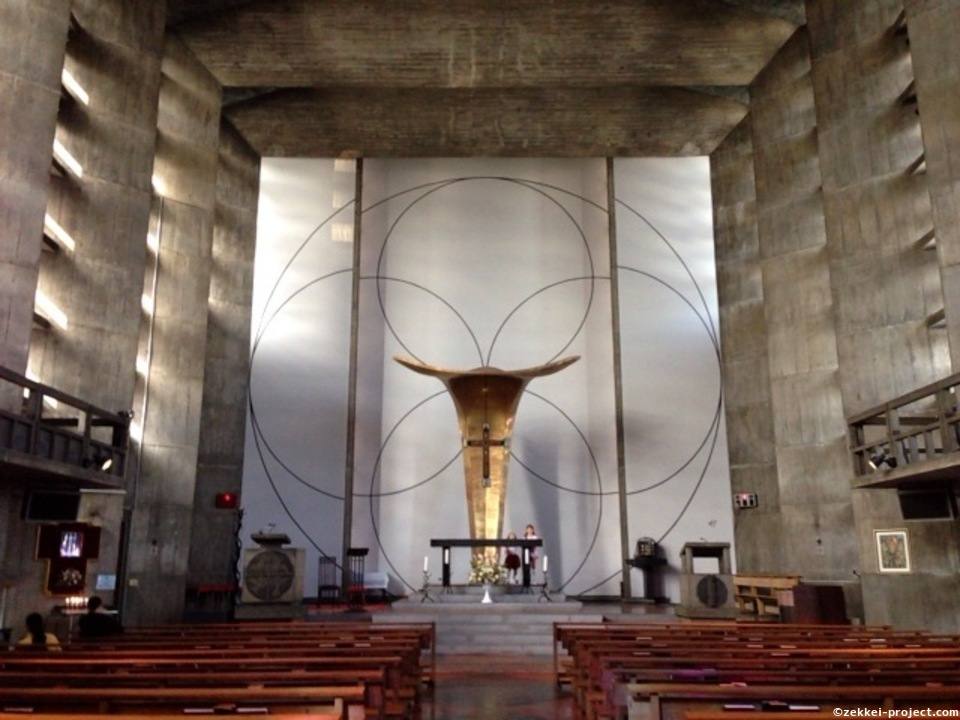 東京建築散歩 聖アンセルモ教会byアントニン レーモンド 死ぬまでに行きたい 世界の絶景