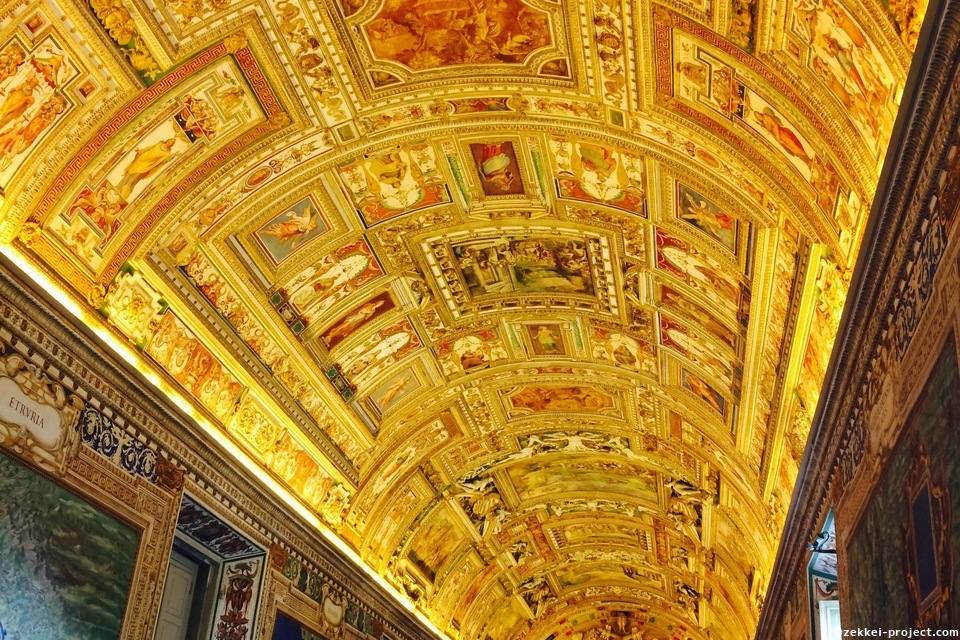 地図のギャラリー バチカン美術館 死ぬまでに行きたい 世界の絶景