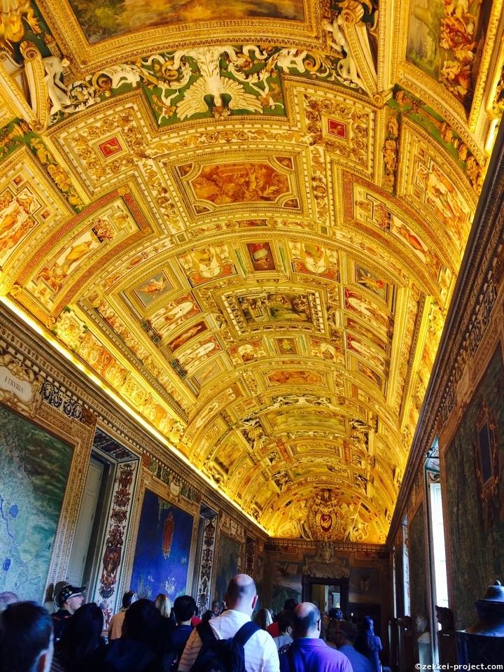 地図のギャラリー バチカン美術館 死ぬまでに行きたい 世界の絶景